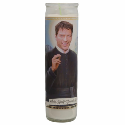 Harry Connick Jr Devotional Prayer Saint Candle - Mose Mary and Me