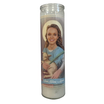 Helena Moreno Devotional Prayer Saint Candle - Mose Mary and Me