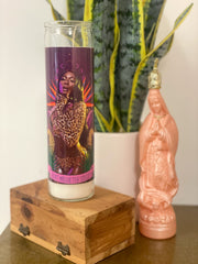 The Luminary Megan thee Stallion Altar Candle - Mose Mary and Me
