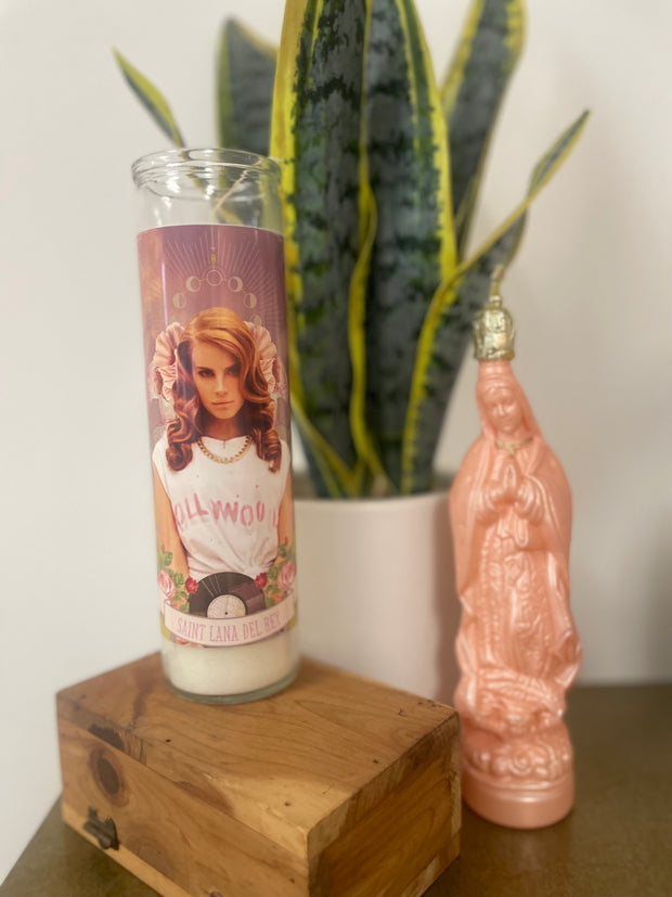 The Luminary Lana Del Rey Altar Candle - Mose Mary and Me