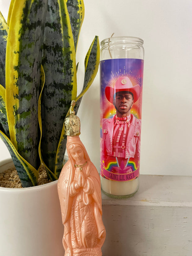 The Luminary Lil Nas X Altar Prayer Candle