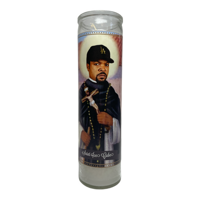 Ice Cube Devotional Prayer Saint Candle - Mose Mary and Me