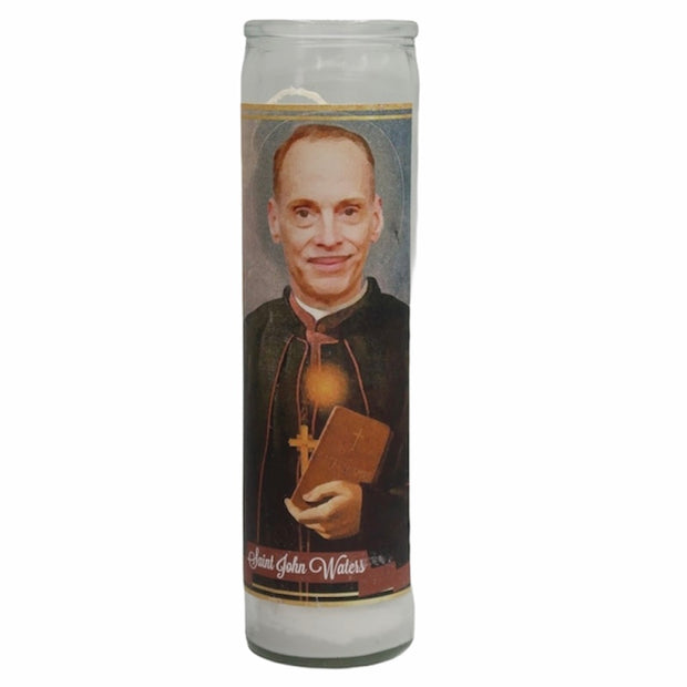 John Waters Devotional Prayer Saint Candle - Mose Mary and Me