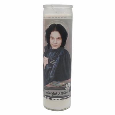 Jack White Devotional Prayer Saint Candle - Mose Mary and Me