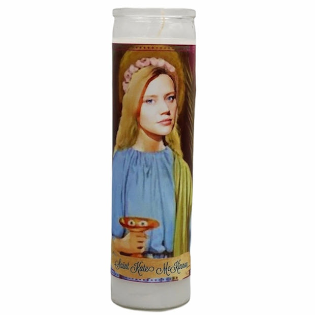 Kate McKinnon Devotional Prayer Saint Candle - Mose Mary and Me
