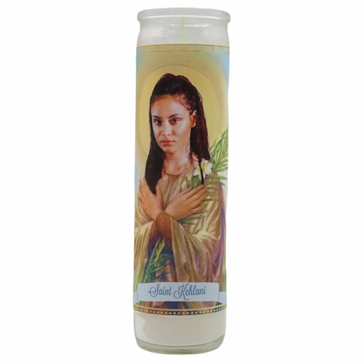 Kehlani Devotional Prayer Saint Candle - Mose Mary and Me