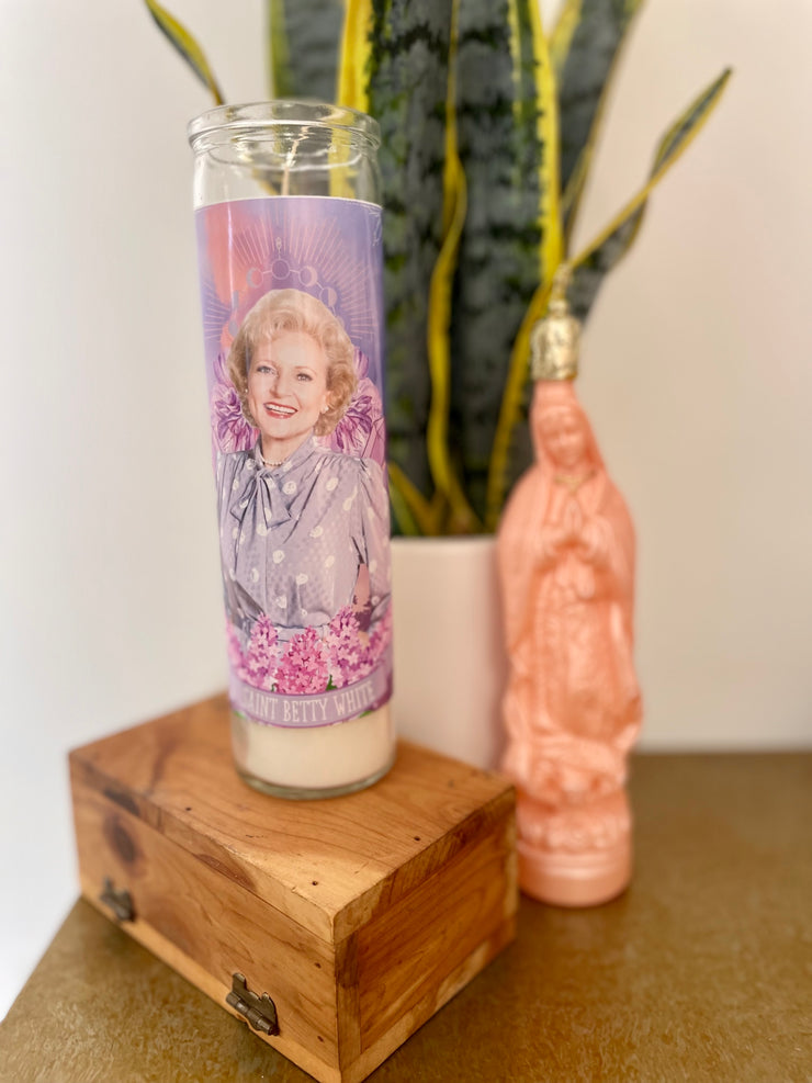 The Luminary Betty White Altar Candle - Mose Mary and Me