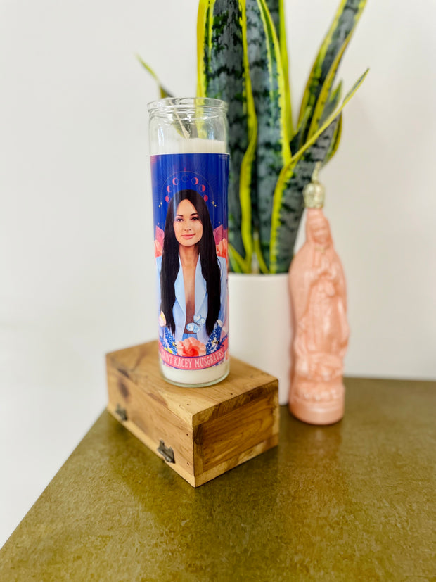 Luminary Kacey Musgraves Altar Candle - Mose Mary and Me