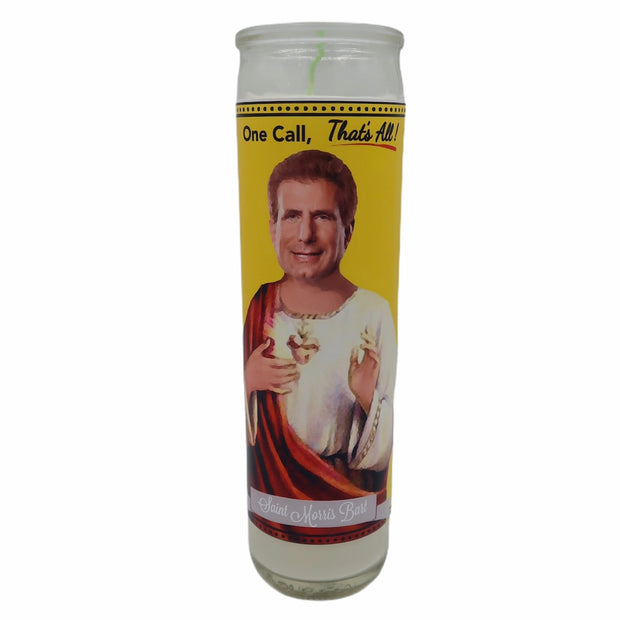 Morris Bart Devotional Prayer Saint Candle - Mose Mary and Me
