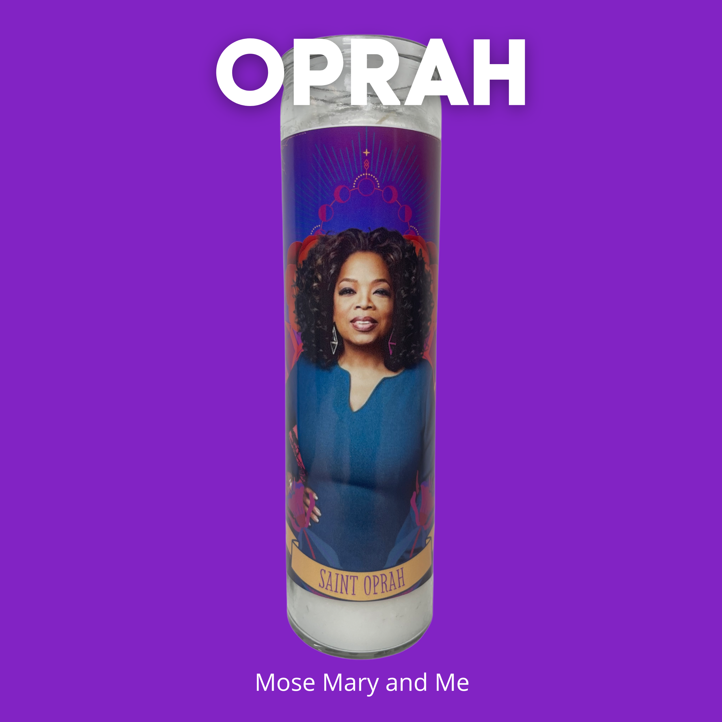 The Luminary Oprah Altar Candle - Mose Mary and Me