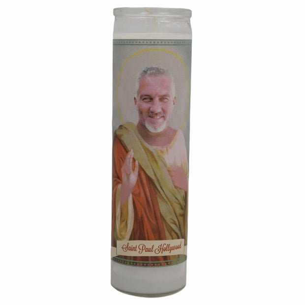Paul Hollywood Devotional Prayer Saint Candle - Mose Mary and Me