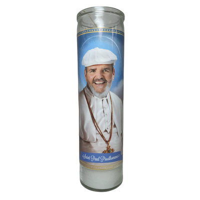 Paul Prudhomme Devotional Prayer Saint Candle - Mose Mary and Me