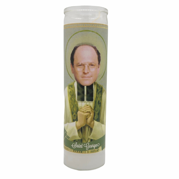 Cast of Seinfeld Devotional Saint Prayer Candle Set - Mose Mary and Me