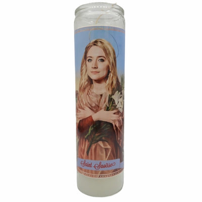 Saoirse Devotional Prayer Saint Candle - Mose Mary and Me