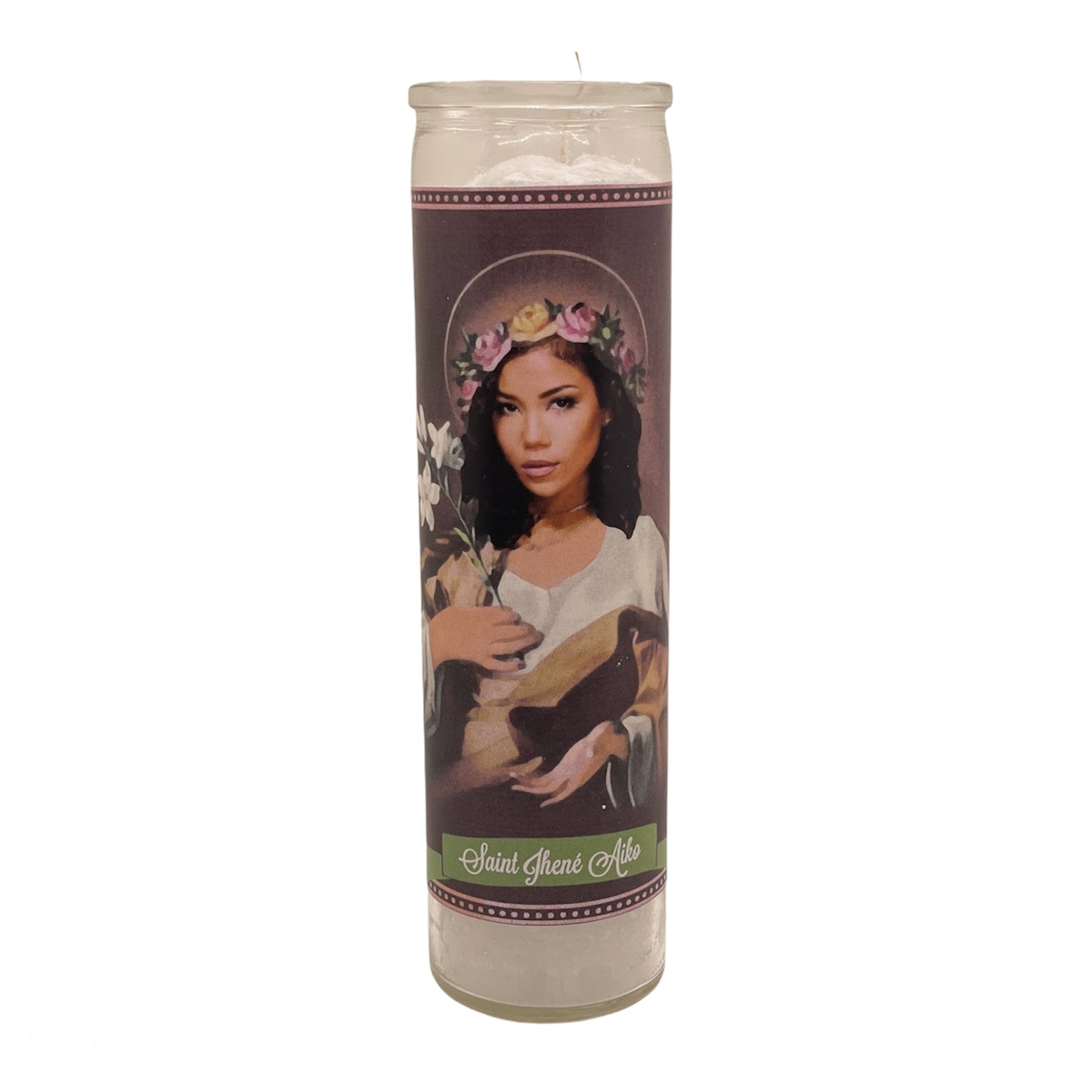 Jhené Aiko Devotional Prayer Saint Candle - Mose Mary and Me