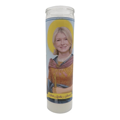 Martha Stewart Devotional Prayer Saint Candle - Mose Mary and Me