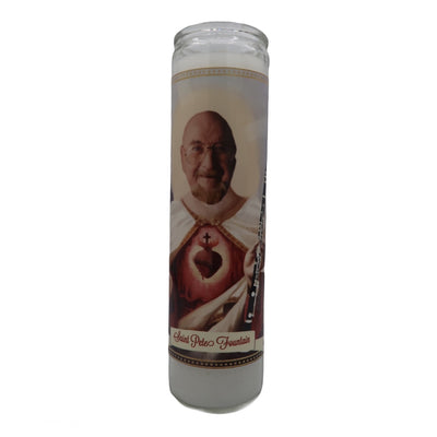 Pete Fountain Devotional Prayer Saint Candle - Mose Mary and Me
