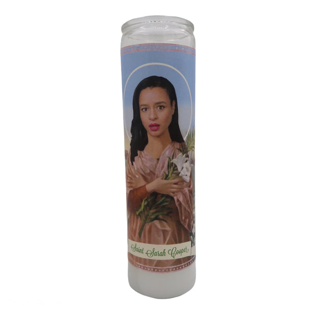 Sarah Cooper Devotional Prayer Saint Candle - Mose Mary and Me