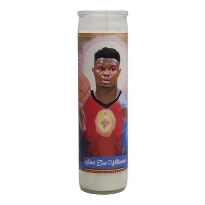 Zion Williamson Devotional Prayer Saint Candle - Mose Mary and Me