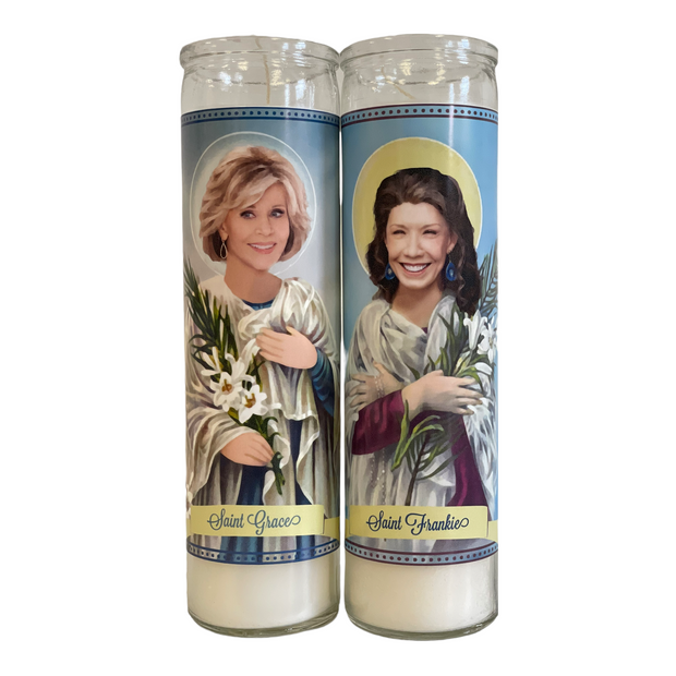 Grace & Frankie Prayer Devotional Candles - Mose Mary and Me