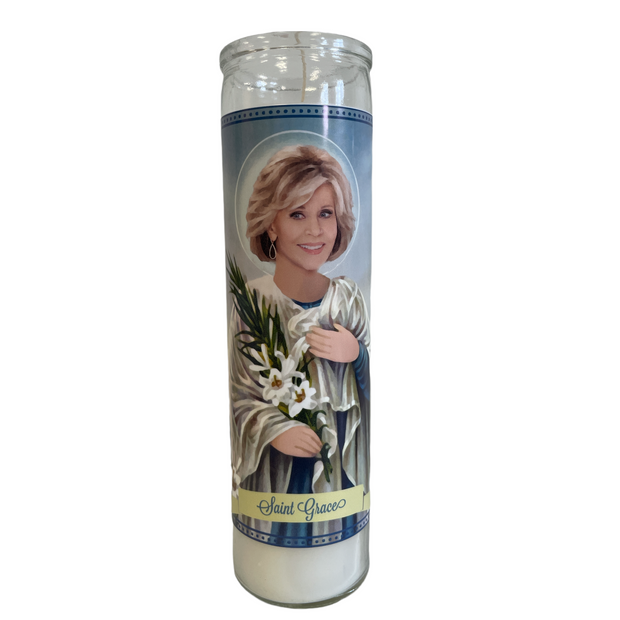 Grace & Frankie Prayer Devotional Candles - Mose Mary and Me