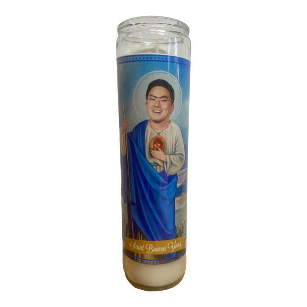 Bowen Yang Devotional Prayer Saint Candle - The Luminary and Co. 