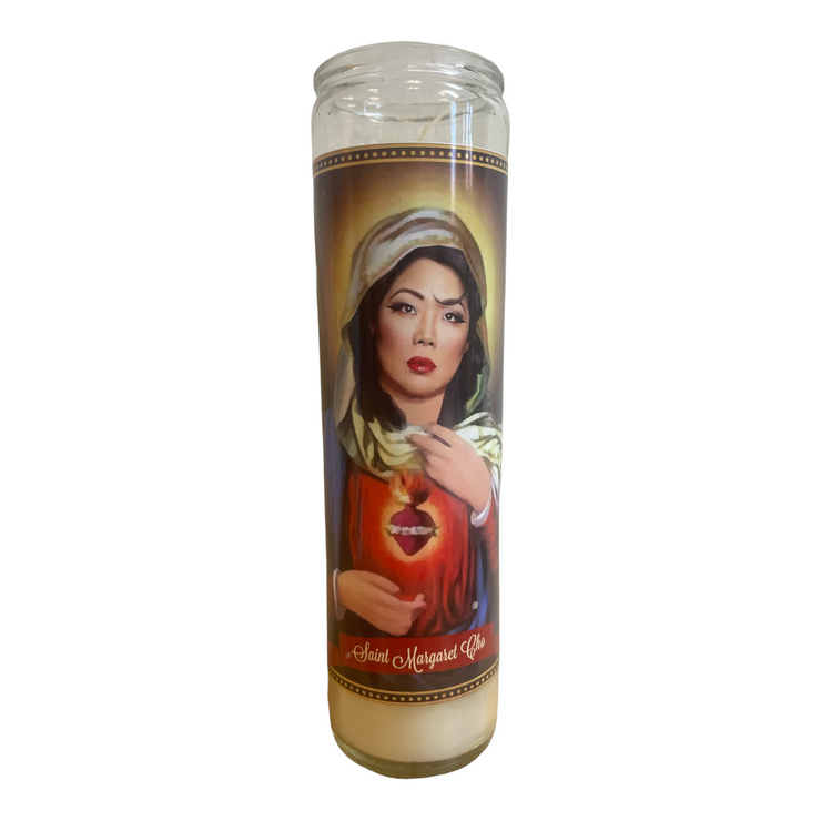Margaret Cho Devotional Prayer Saint Candle - The Luminary and Co. 