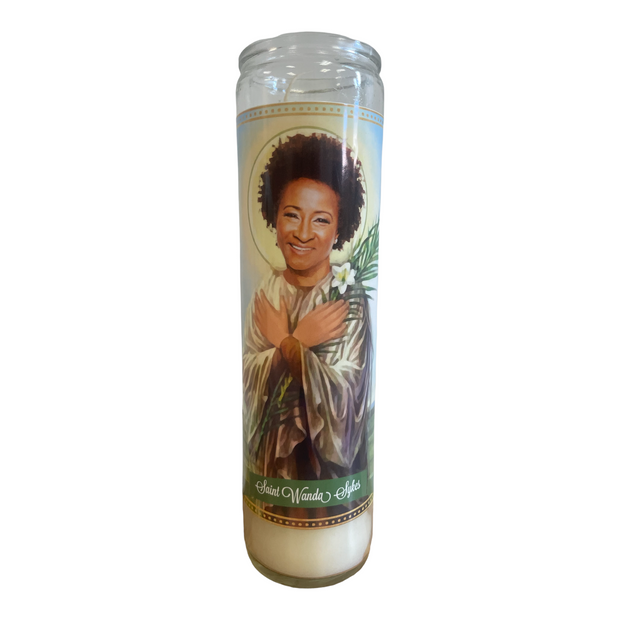 Wanda Sykes Devotional Prayer Saint Candle - The Luminary and Co. 