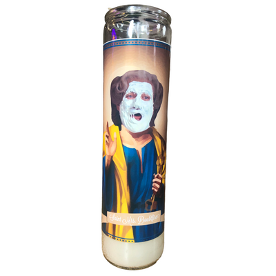 Mrs. Doubtfire Devotional Prayer Saint Candle