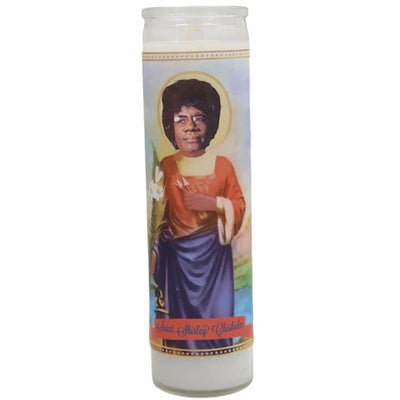 Shirley Chisholm Devotional Prayer Saint Candle - Mose Mary and Me