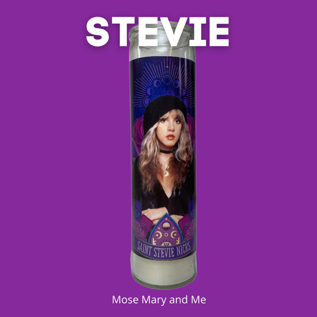 The Luminary Stevie Nicks Altar Candle - Mose Mary and Me