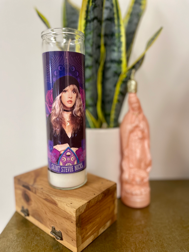 The Luminary Stevie Nicks Altar Candle - Mose Mary and Me