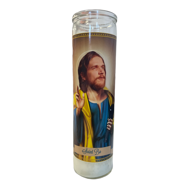 Bo Burnham Devotional Prayer Saint Candle - Mose Mary and Me