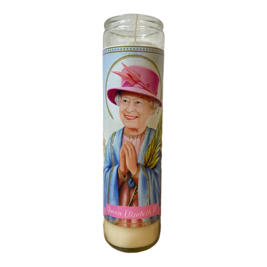 Queen Elizabeth II Devotional Prayer Saint Candle