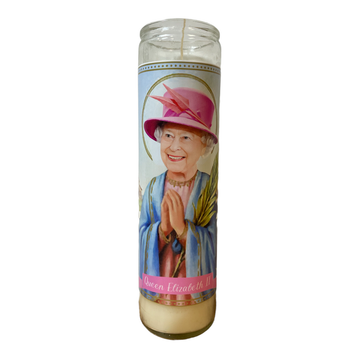 Queen Elizabeth II Devotional Prayer Saint Candle