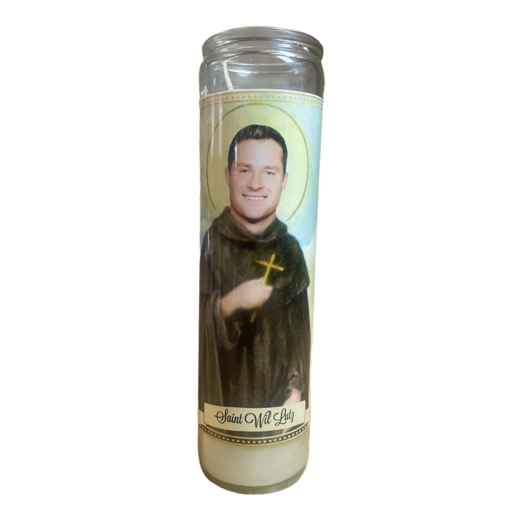 Choice of Candle from the New Orleans Saints “Who Dat Collection" Prayer Saint Candles
