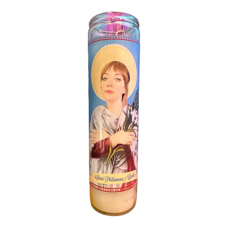 Philomena Cunk Devotional Prayer Saint Candle