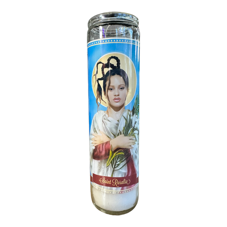 Rosalía Devotional Prayer Saint Candle