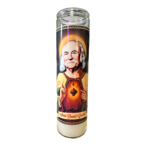 David Crosby Devotional Prayer Saint Candle