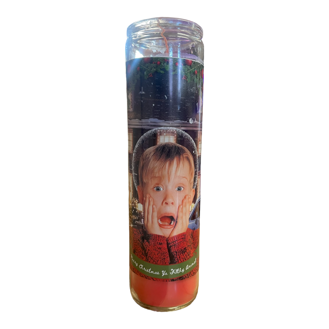 Home Alone Devotional Prayer Saint Candle