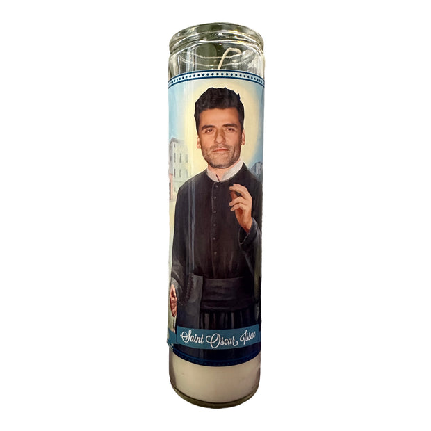 Oscar Isaac Devotional Prayer Saint Candle