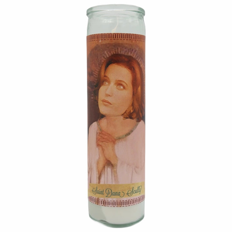 Set of Mulder & Scully X-Files Devotional Prayer Saints - Mose Mary and Me